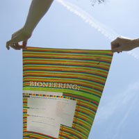 “Bioneering” poster and postcard